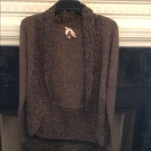 Derek heart brown cardigan